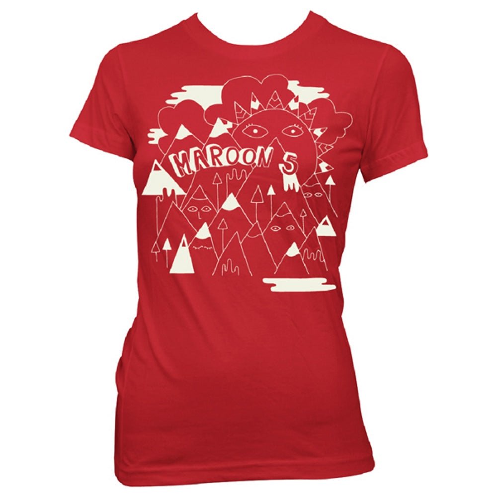 MAROON 5 マルーン5 - MOUNTAINS / Tシャツ / レディース - PGS